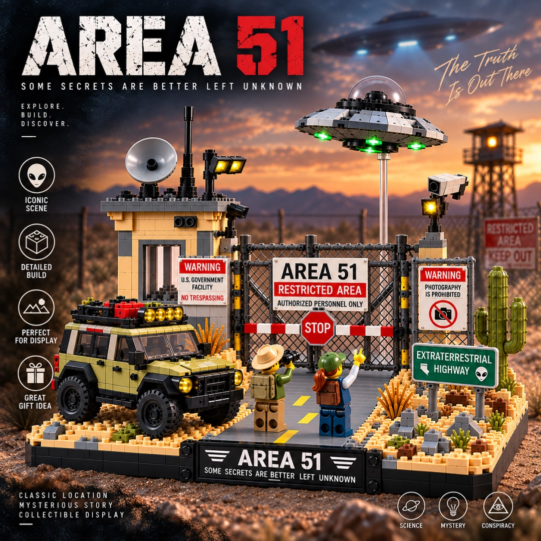 Area 51 Restricted Area Diorama Collector's Edition