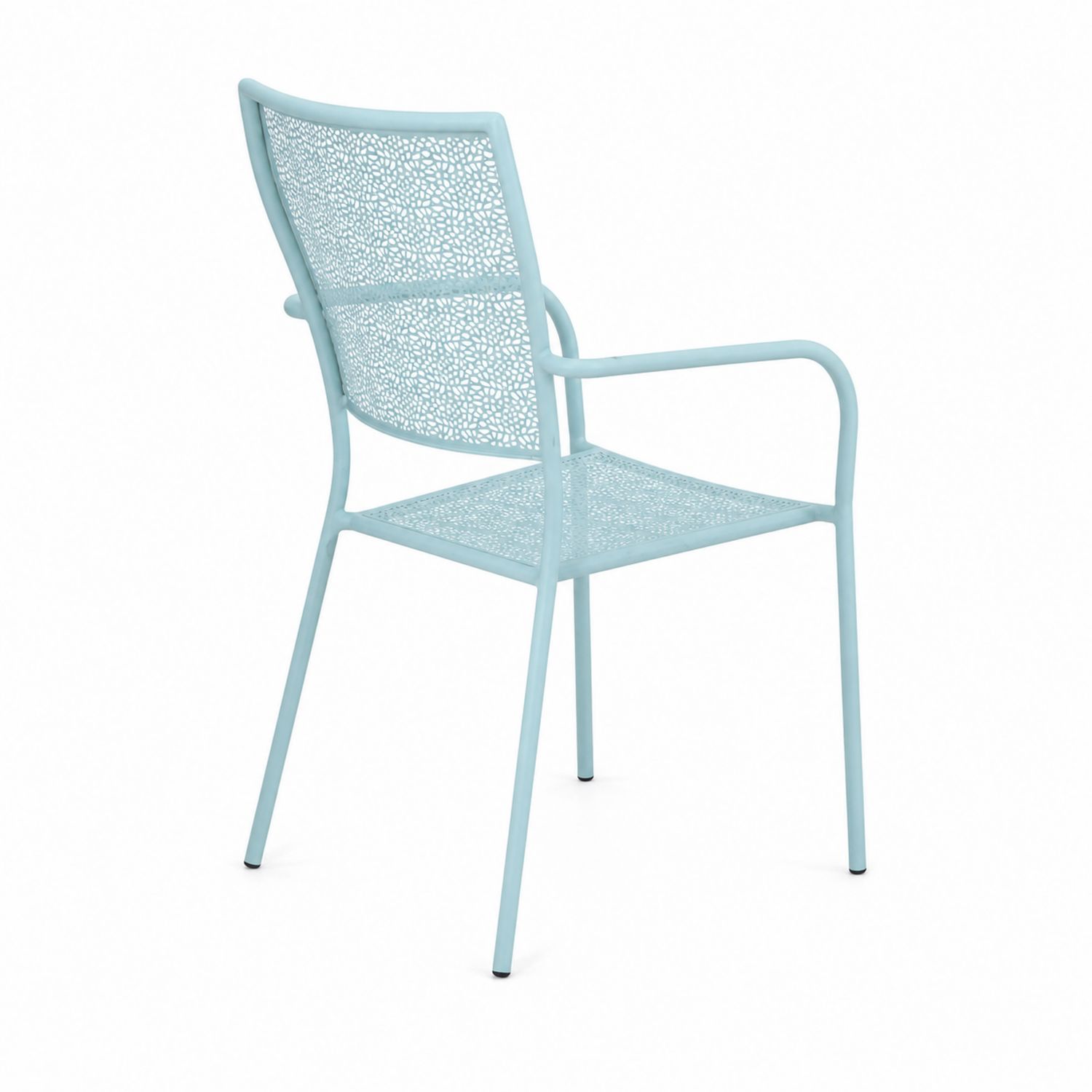 Chaise de jardin en métal Bleu 85cm