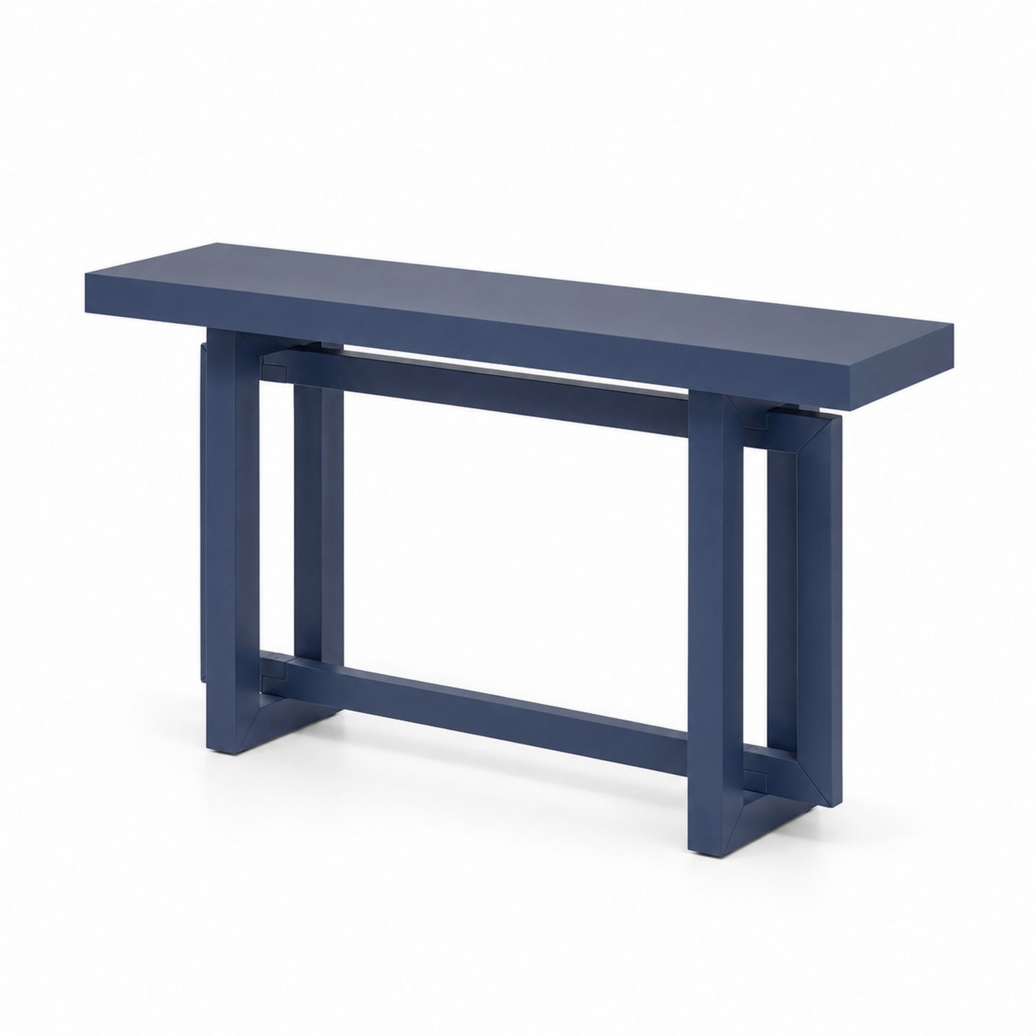 Console en Bois Bleu 120x30x75cm-Loftnestluxe