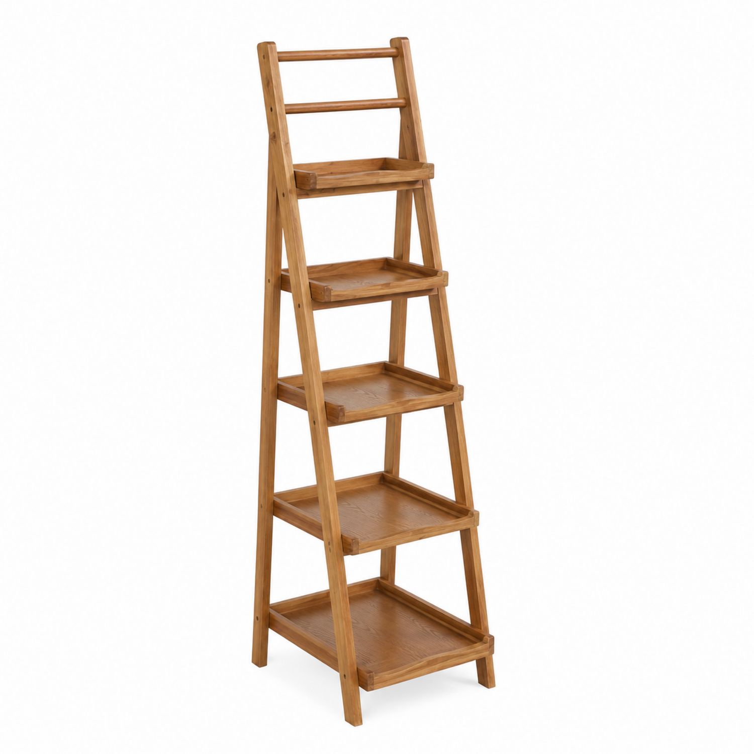 Étagère en bois 5 niveaux-Loftnestluxe