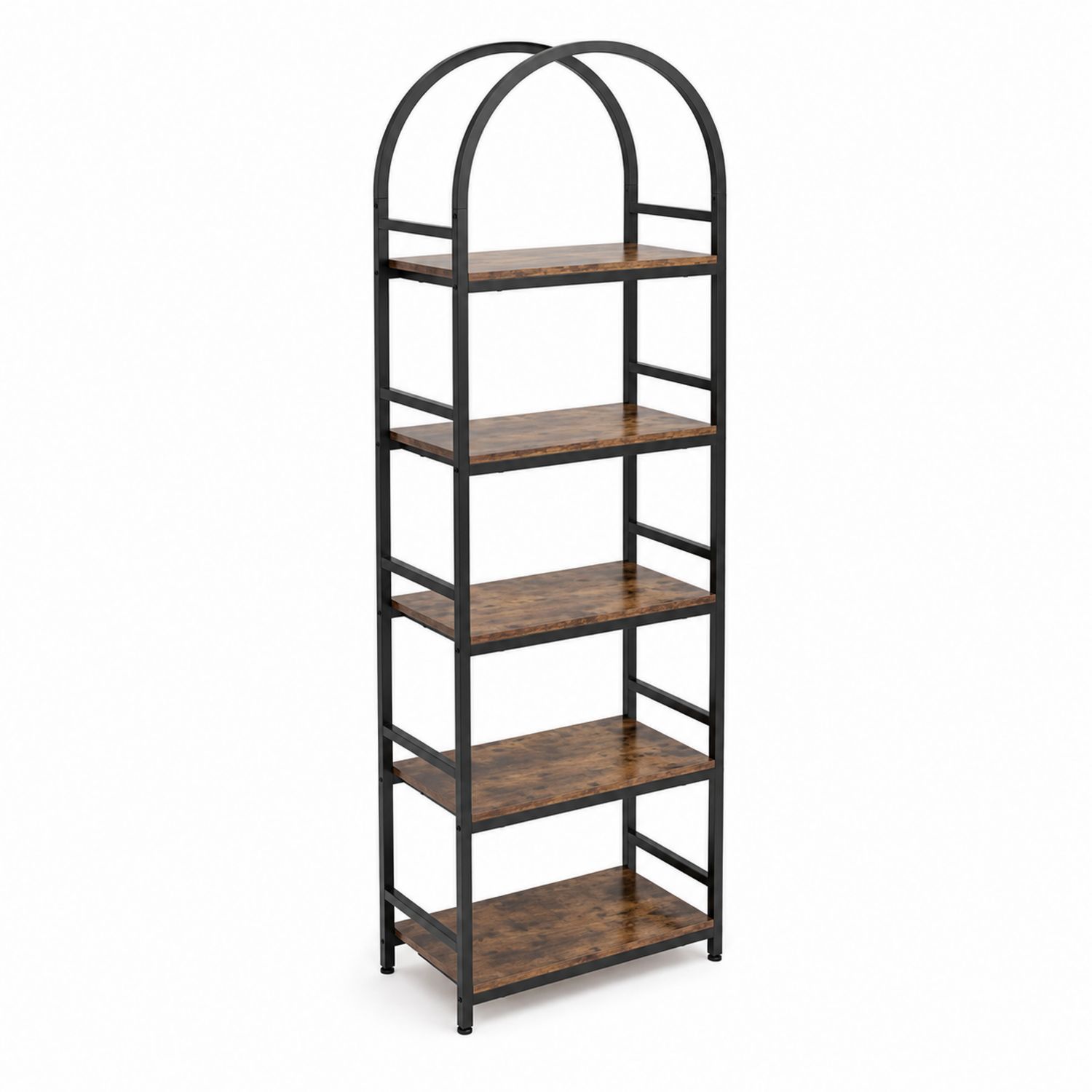 Étagère en métal et bois 5 niveaux arche-Loftnestluxe