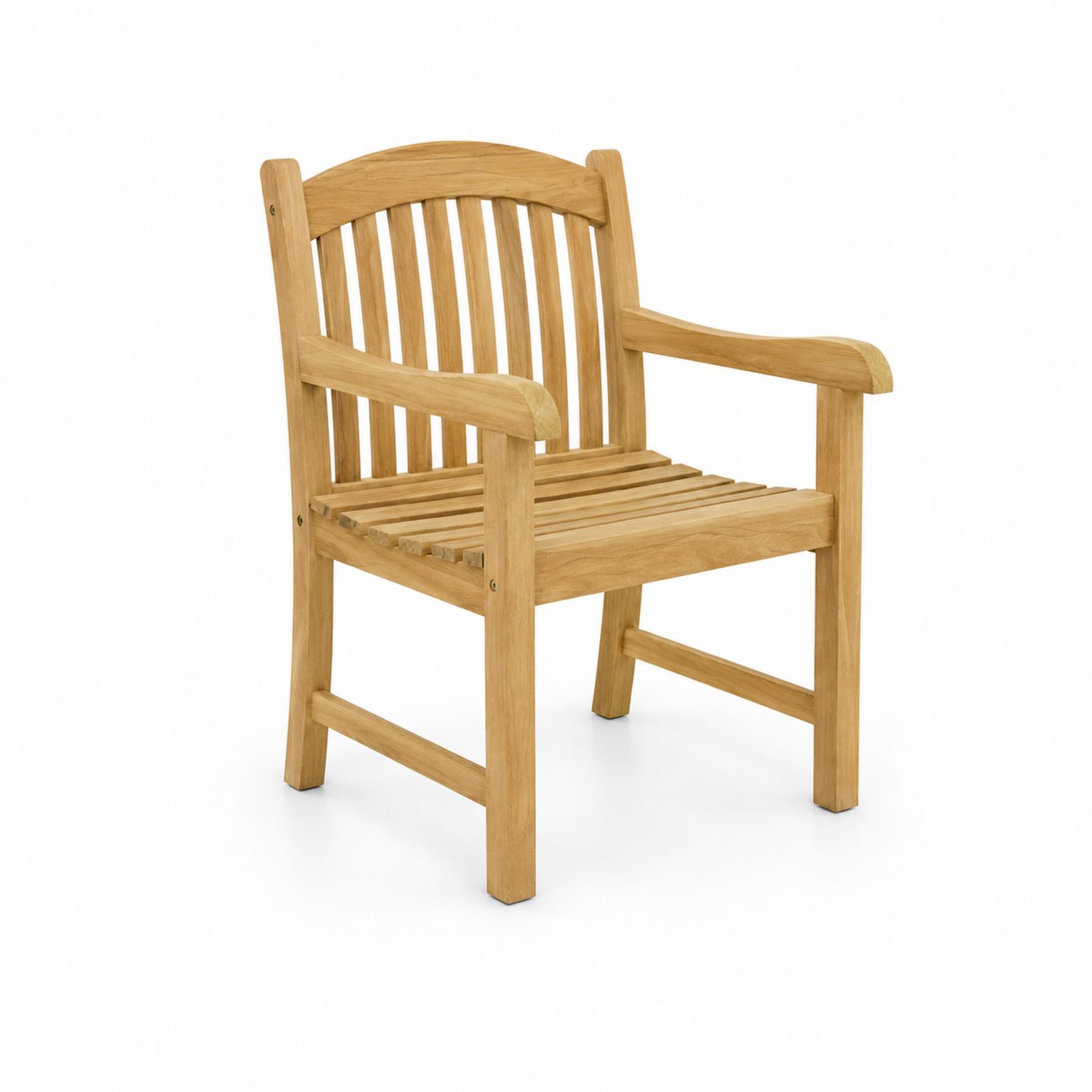 Chaise en bois avec accoudoirs - Dimensions 60x58x90 cm-Loftnestluxe