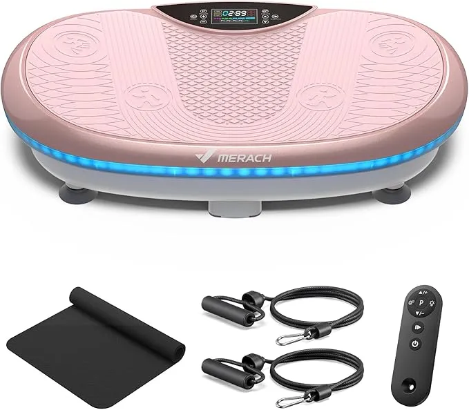 💥Save up to 70% — Limited-time offer: Prices start at just $35. 💥Merach Vibration Fitness Plate — A 4D full-body workout vibration platform that supports lymphatic drainage, fat loss, and muscle activation. Featuring Bluetooth connectivity and resistanc