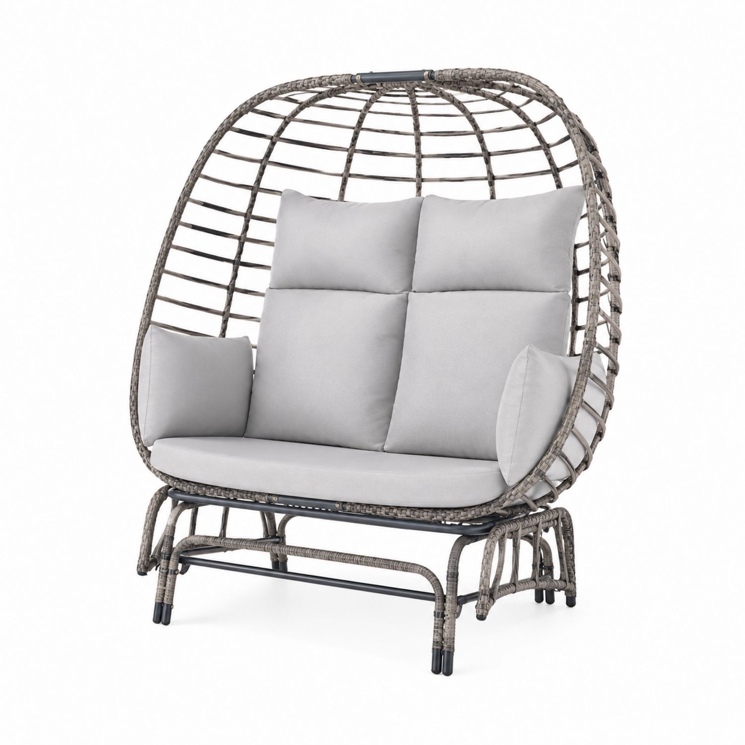 Sillón de Ratán Sintético con Cojines