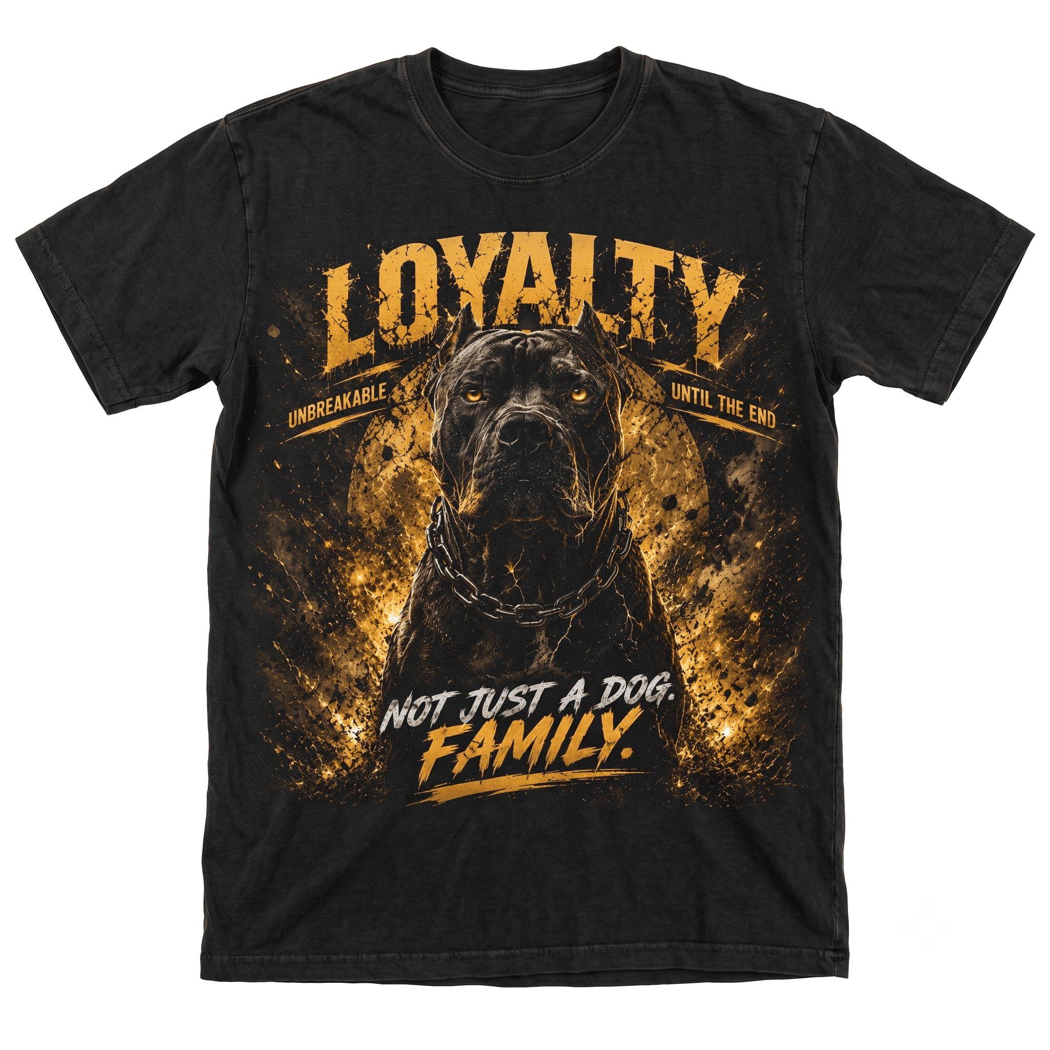 Unbreakable Loyalty Dog Graphic Tee