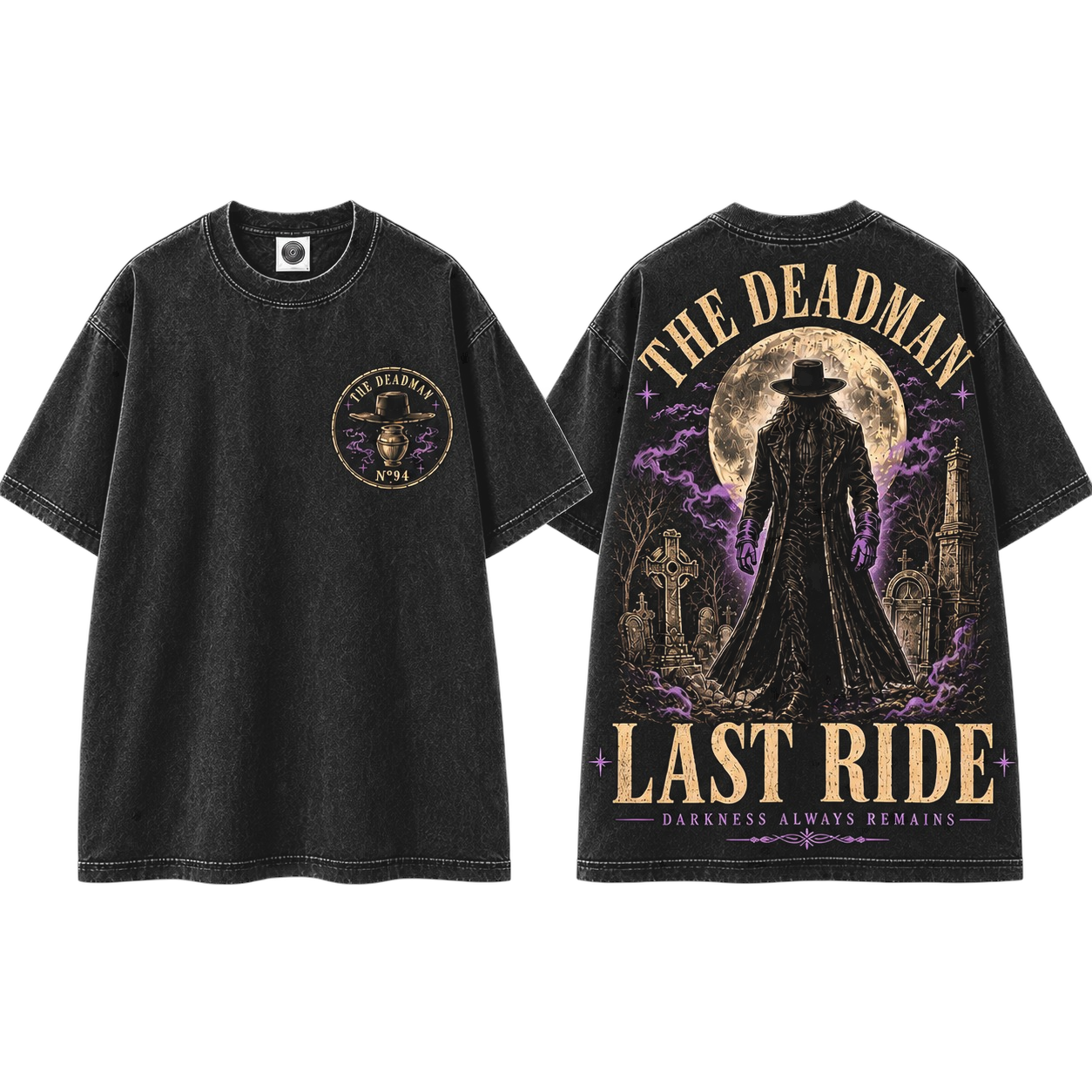 "The Deadman Last Ride" Vintage Wrestling Graphic Tee
