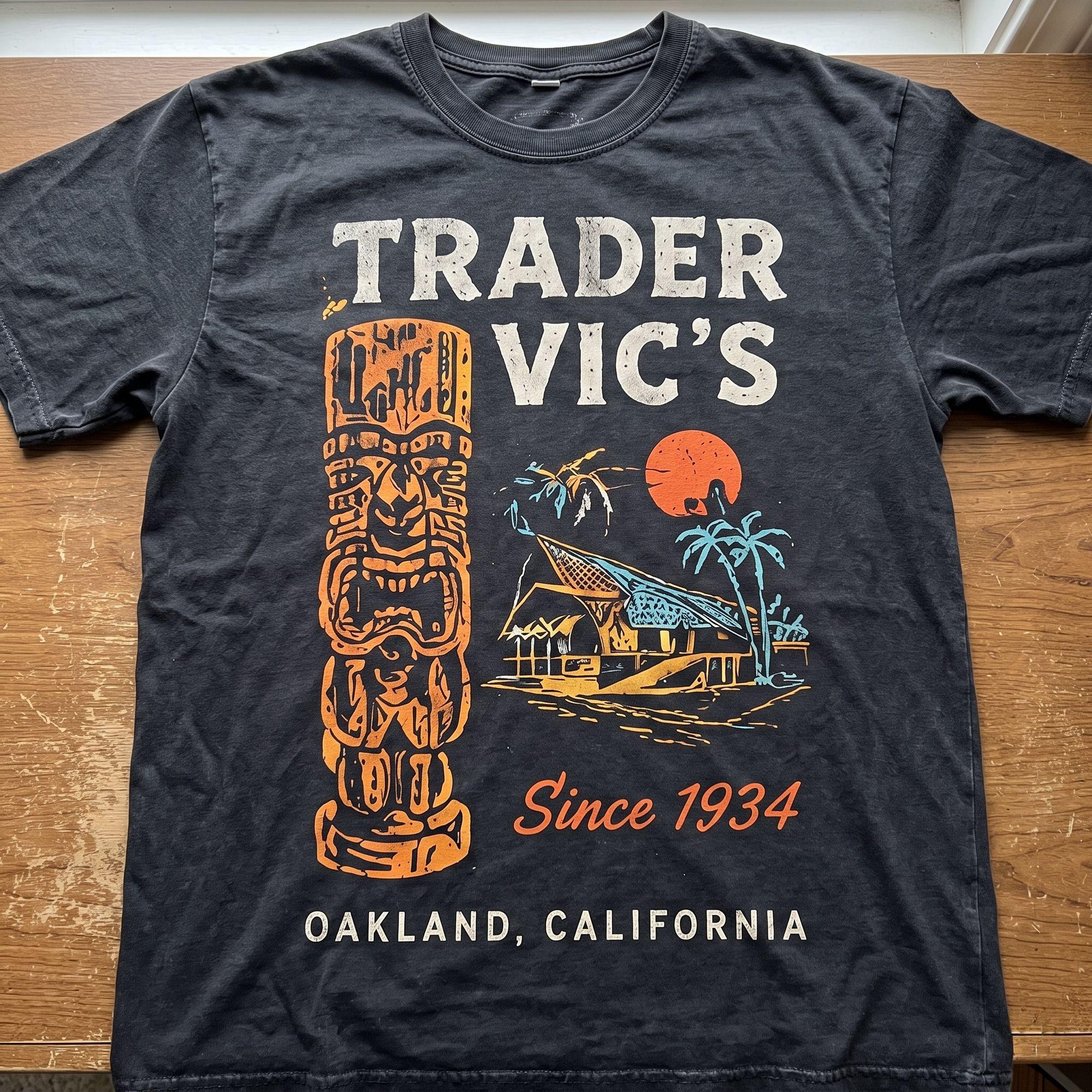Vintage Trader Vic's Oakland California T-shirt