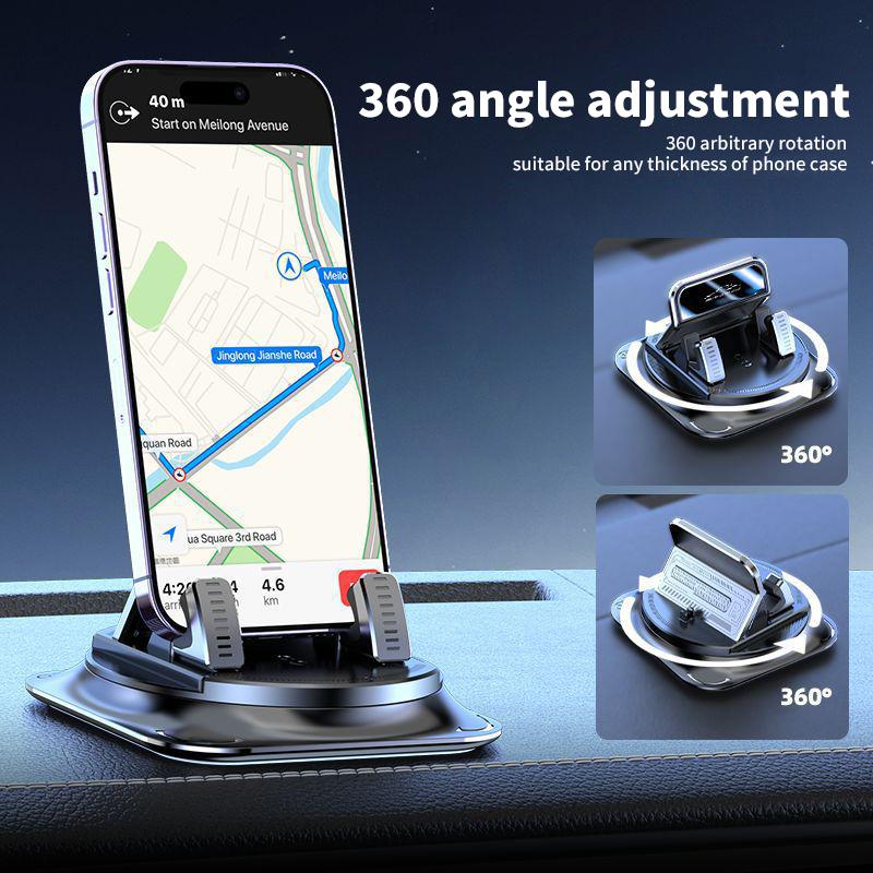 Car phone holder 360 degree rotation, suitablefor car navigation in-car dashboard, horizontaland vertica screen adjustment angle,suctioncup fixed non-slip mobile phone holdersuitable for iPhone and Android Car phone holder 360 degree rotation, suitablefor car navigation in-car dashboard, horizontaland vertica screen adjustment angle,suctioncup fixed non-slip mobile phone holdersuitable for iPhone and Android