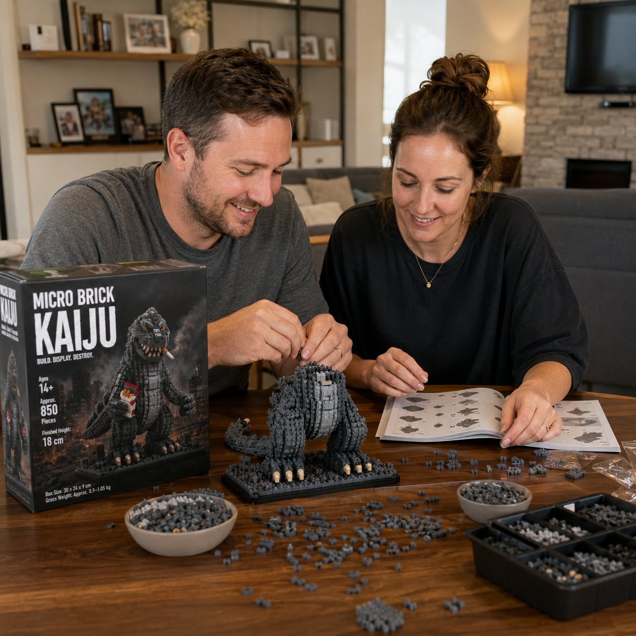 Urban Kaiju Collection — Midnight Break Monster Building Set
