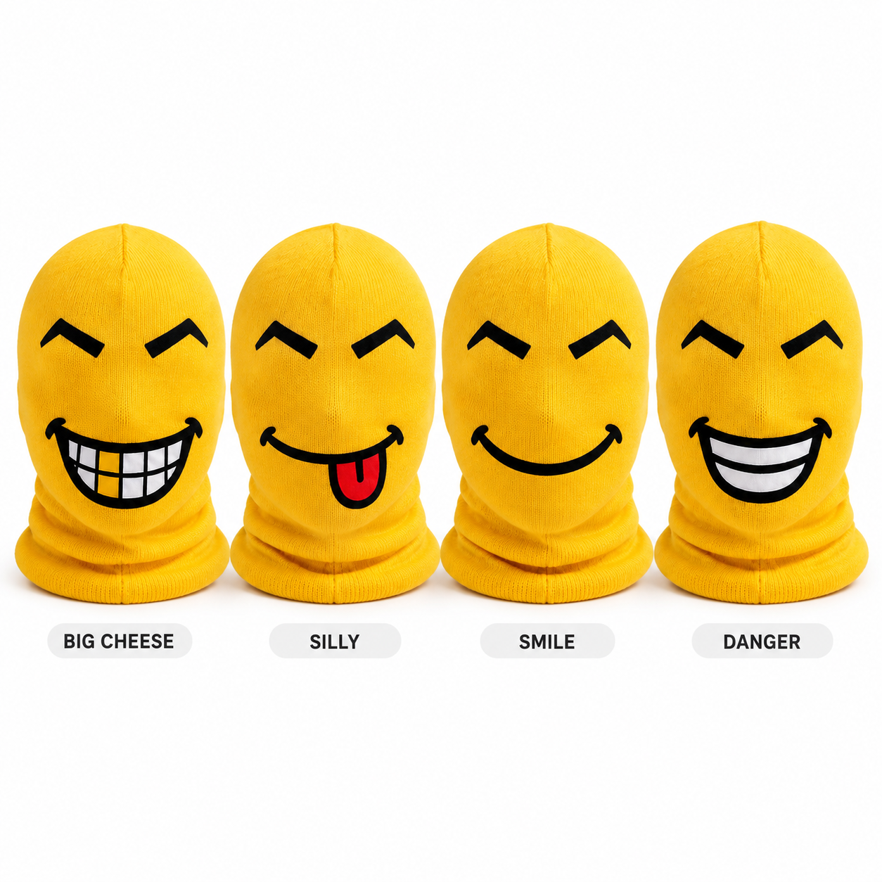 NOVA MINI Big Cheese Silly Smile and Danger face options