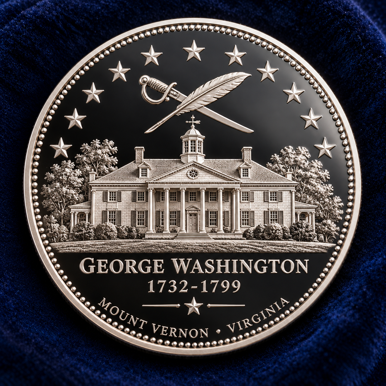 George Washington “A Revolutionary Life” America 250 Commemorative Coin
