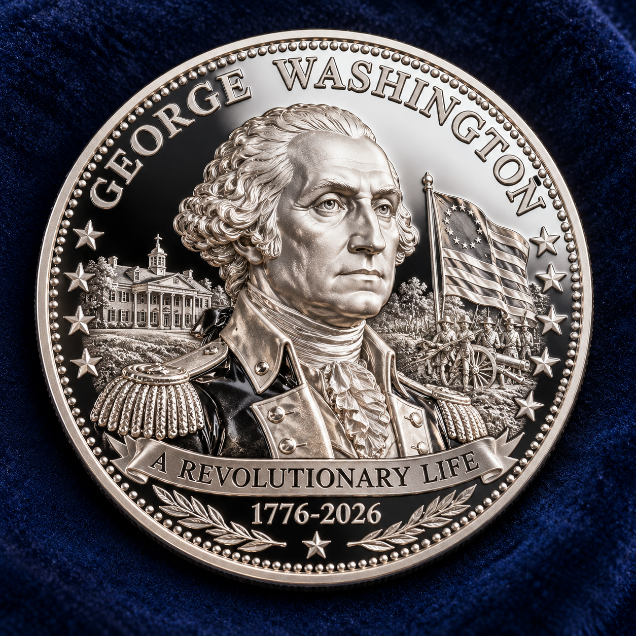 George Washington “A Revolutionary Life” America 250 Commemorative Coin