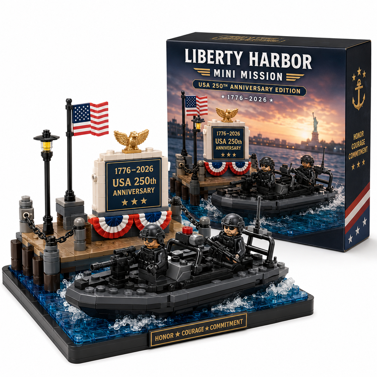 Liberty Harbor Mini Mission: USA 250th Anniversary Edition