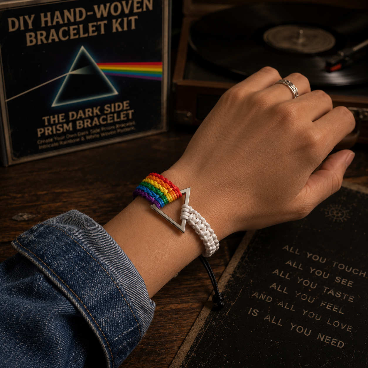 DIY Braided Echo Prism Bracelet Kit