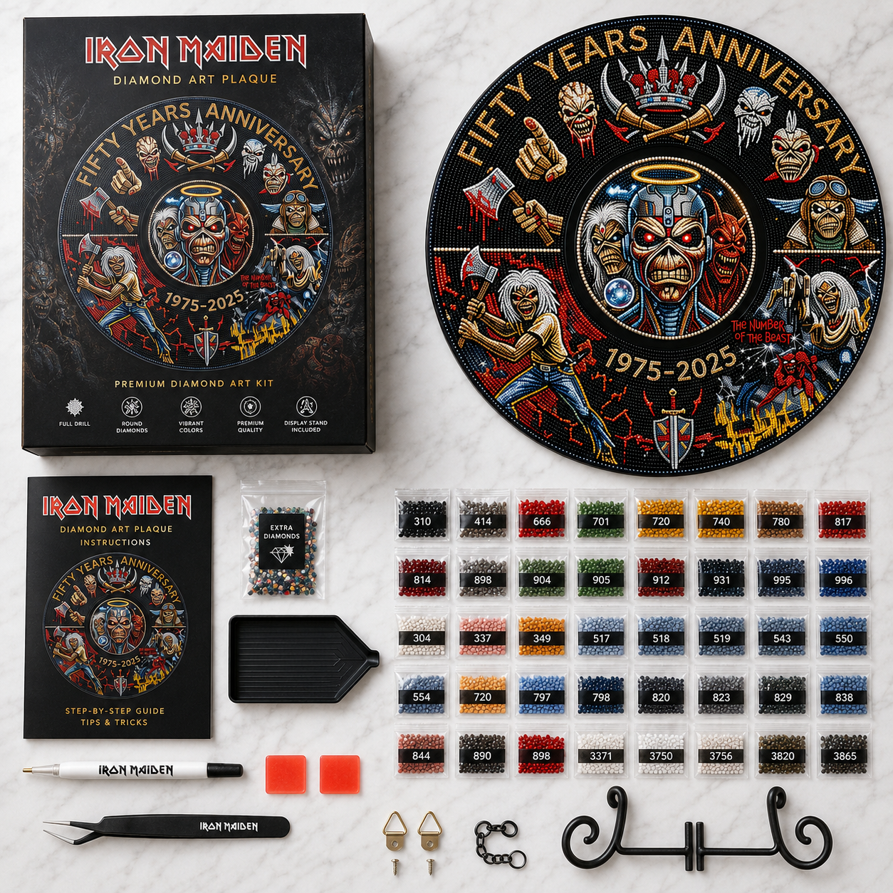 DIY Beaded Art Kit - Legacy of Steel 50th Anniversary Painting