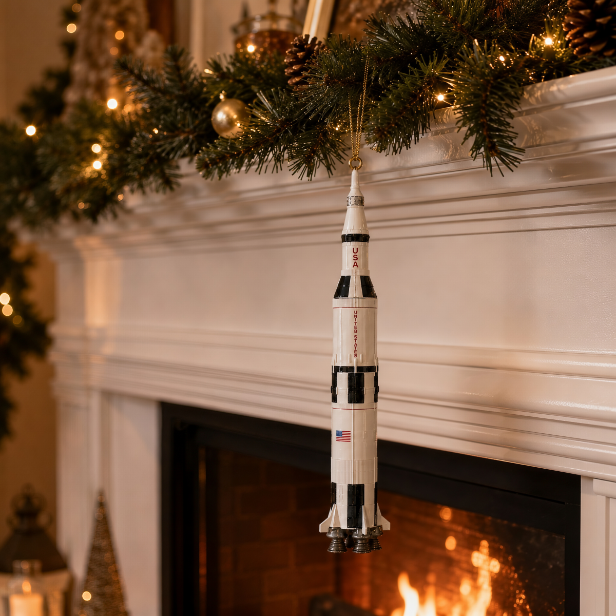 Saturn V Moon Mission Legacy Commemorative Ornament