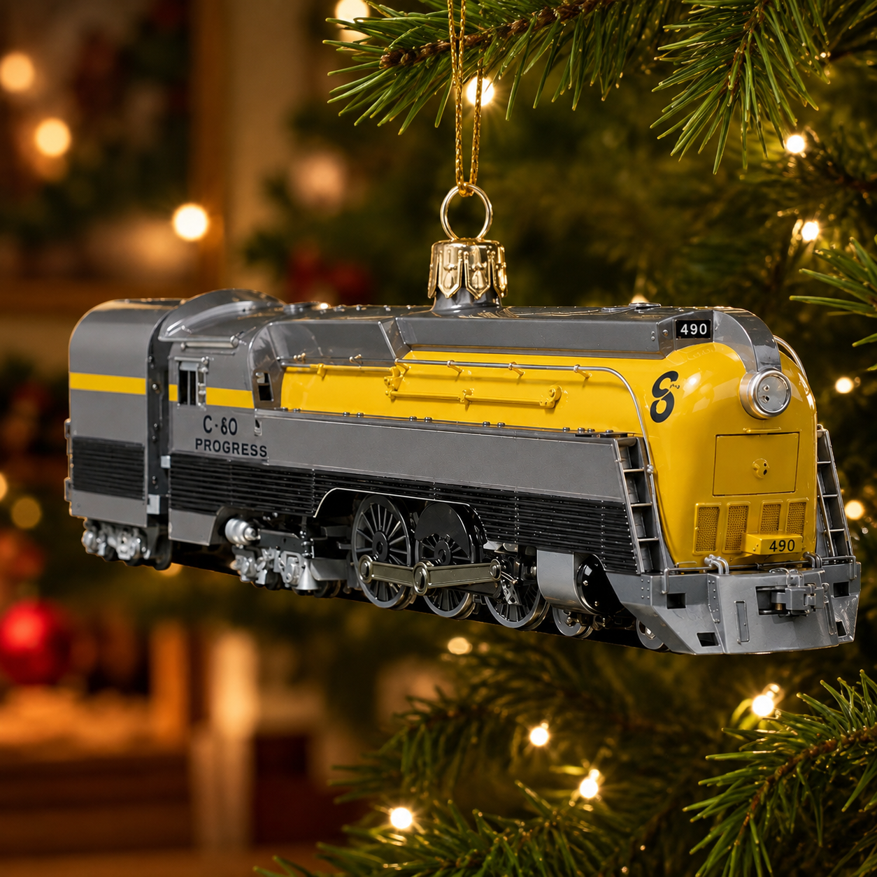 C&O No. 490 The Last L-1 100th Anniversary Commemorative Ornament