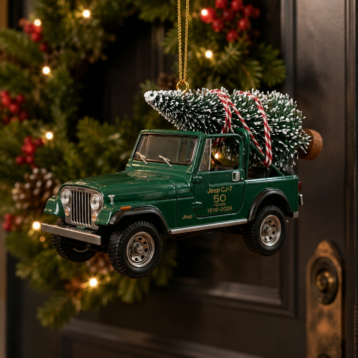 1976 Jeep CJ-7 50th Anniversary Adventure Heritage Commemorative Ornament