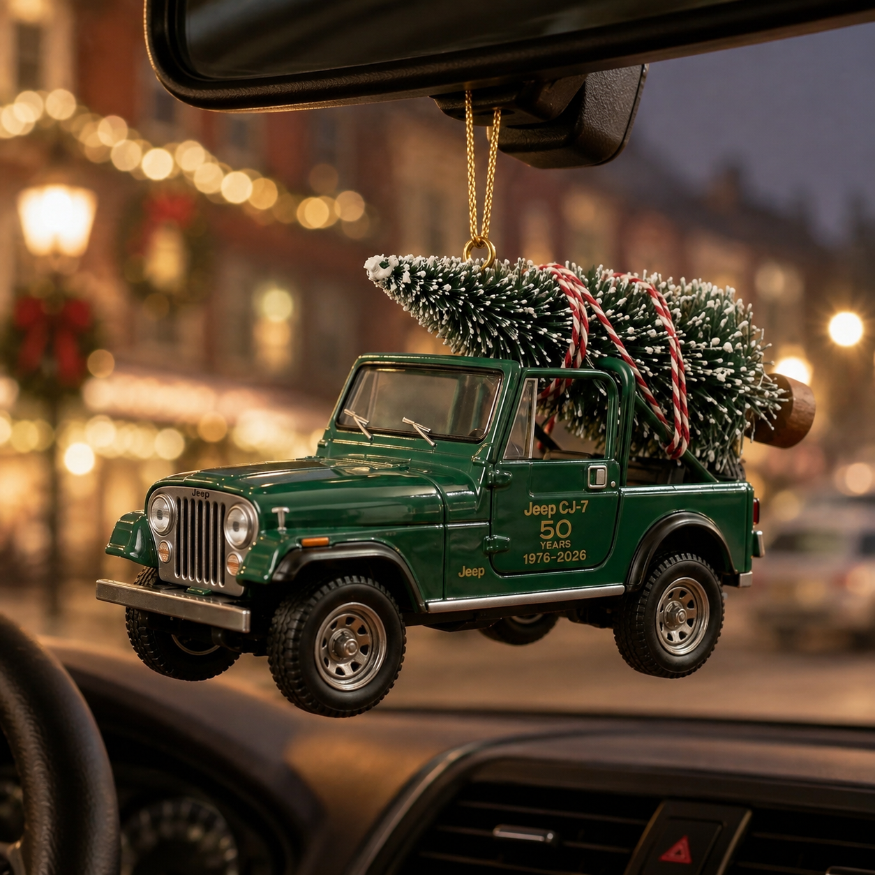 1976 Jeep CJ-7 50th Anniversary Adventure Heritage Commemorative Ornament