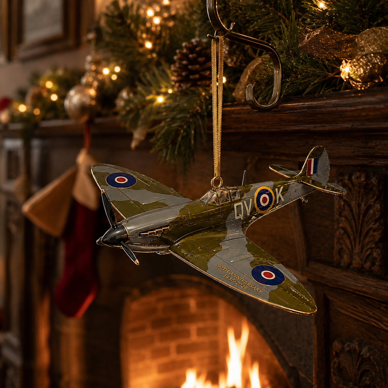 Spitfire The Few Legacy 90th Anniversary Commemorative Ornament