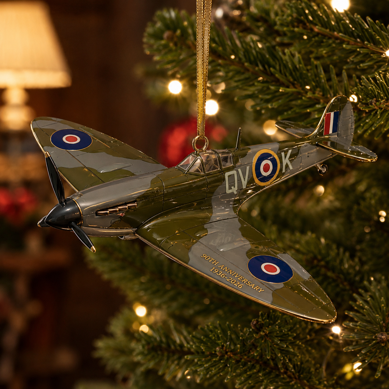 Spitfire The Few Legacy 90th Anniversary Commemorative Ornament
