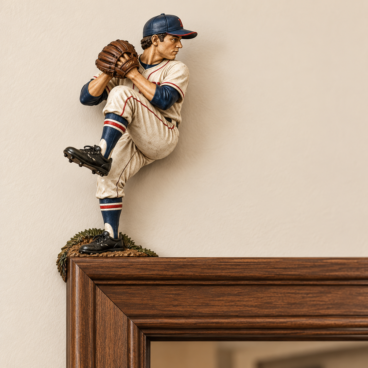 Baseball “Game Day Showdown” Pitcher & Batter Interactive Door Topper Set