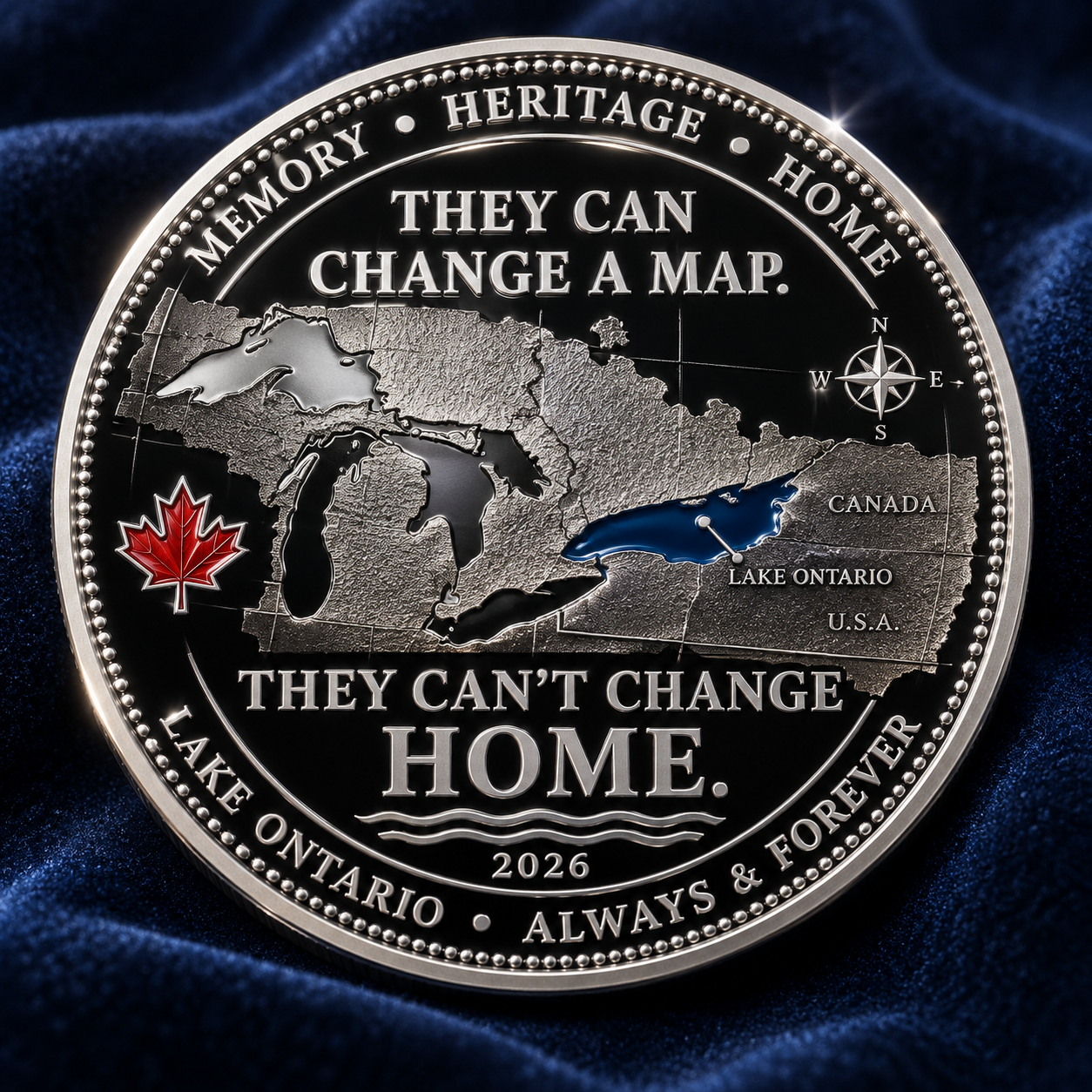 Lake Ontario “Always & Forever” 2026 Heritage Commemorative Coin