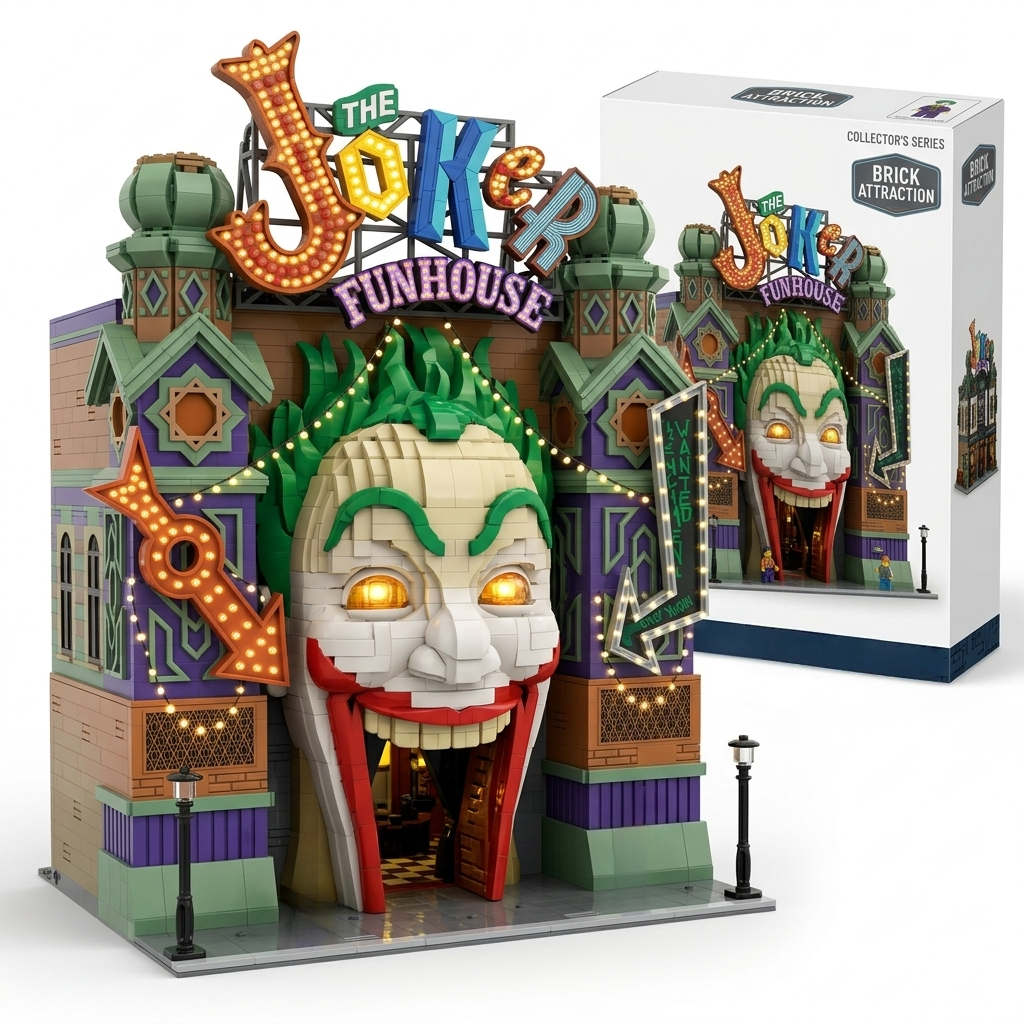 Jester Funhouse Building Block Set
