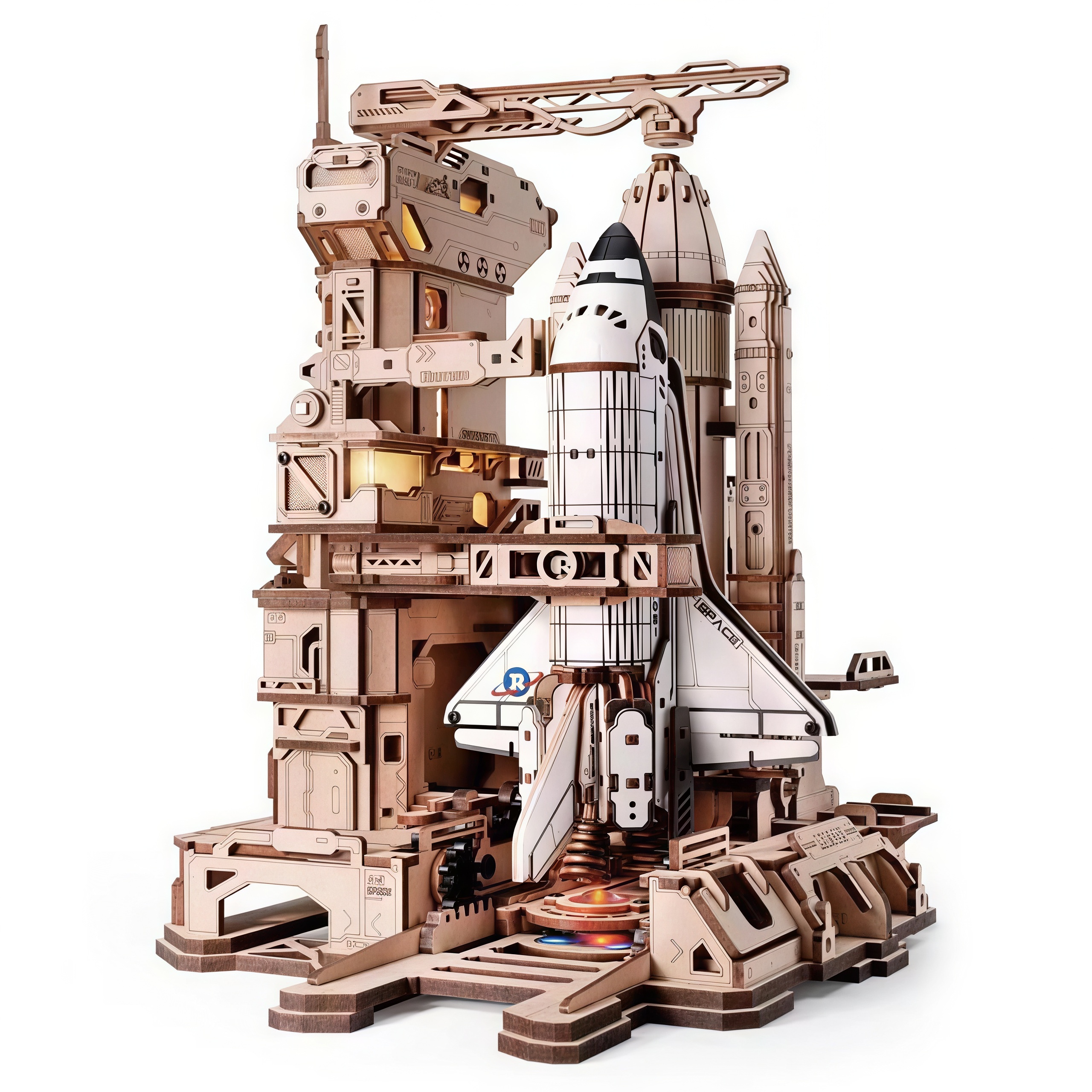 Space Shuttle 3D Wooden Puzzle – Houcane