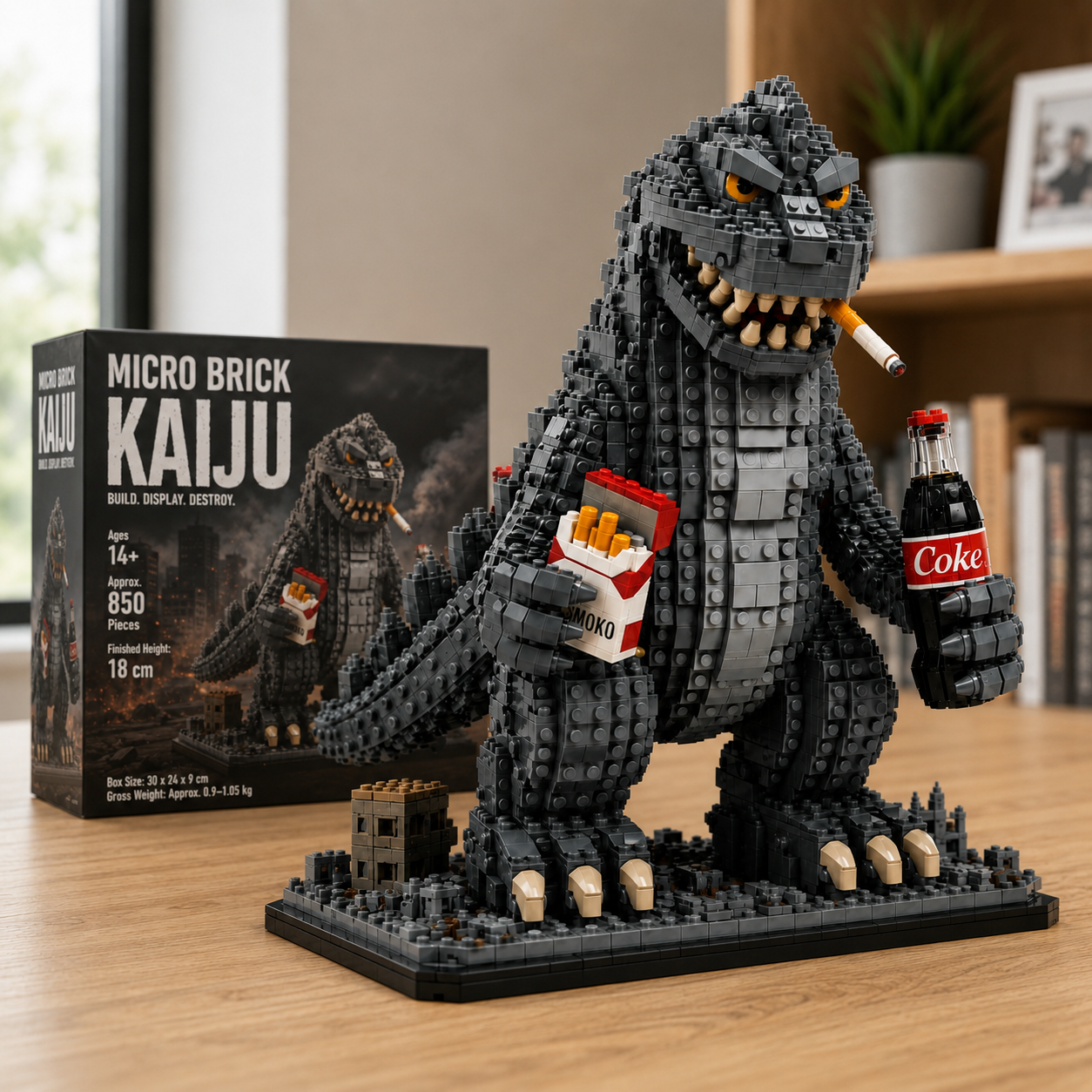 Urban Kaiju Collection — Midnight Break Monster Building Set