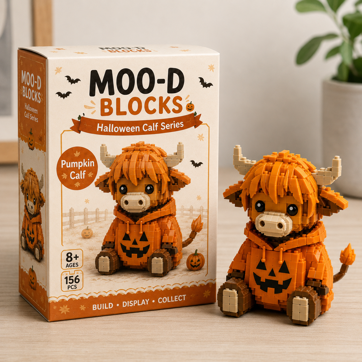 Spooky-Cute Halloween Decor — MOO-D BLOCKS Halloween Calf Collection