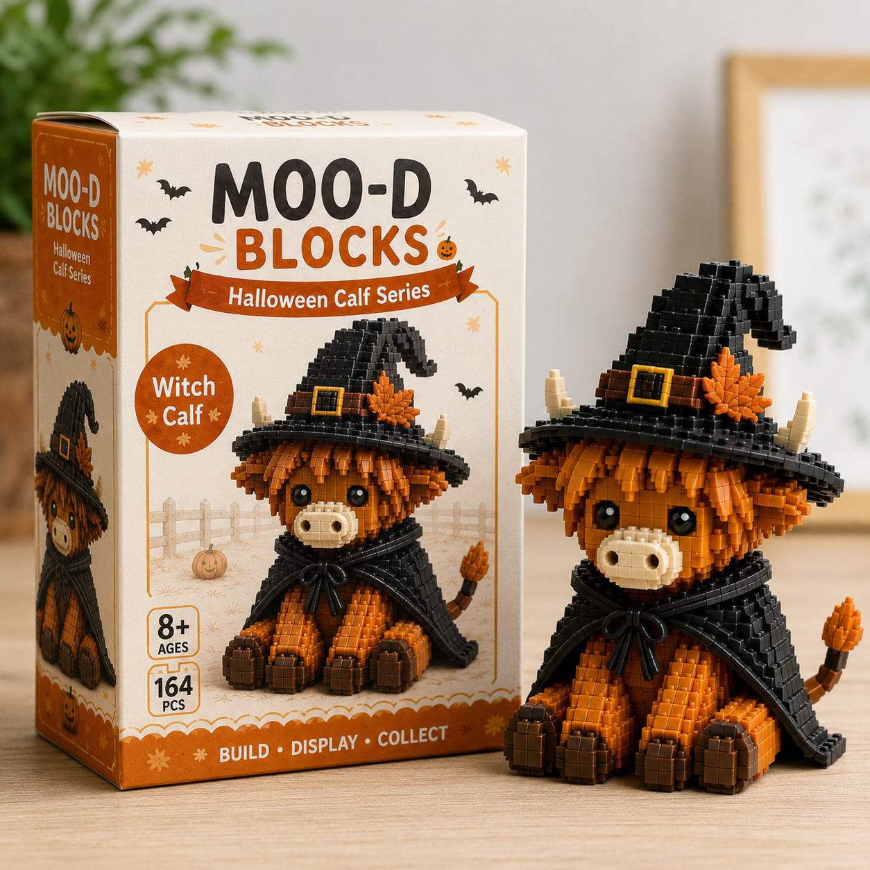 Spooky-Cute Halloween Decor — MOO-D BLOCKS Halloween Calf Collection