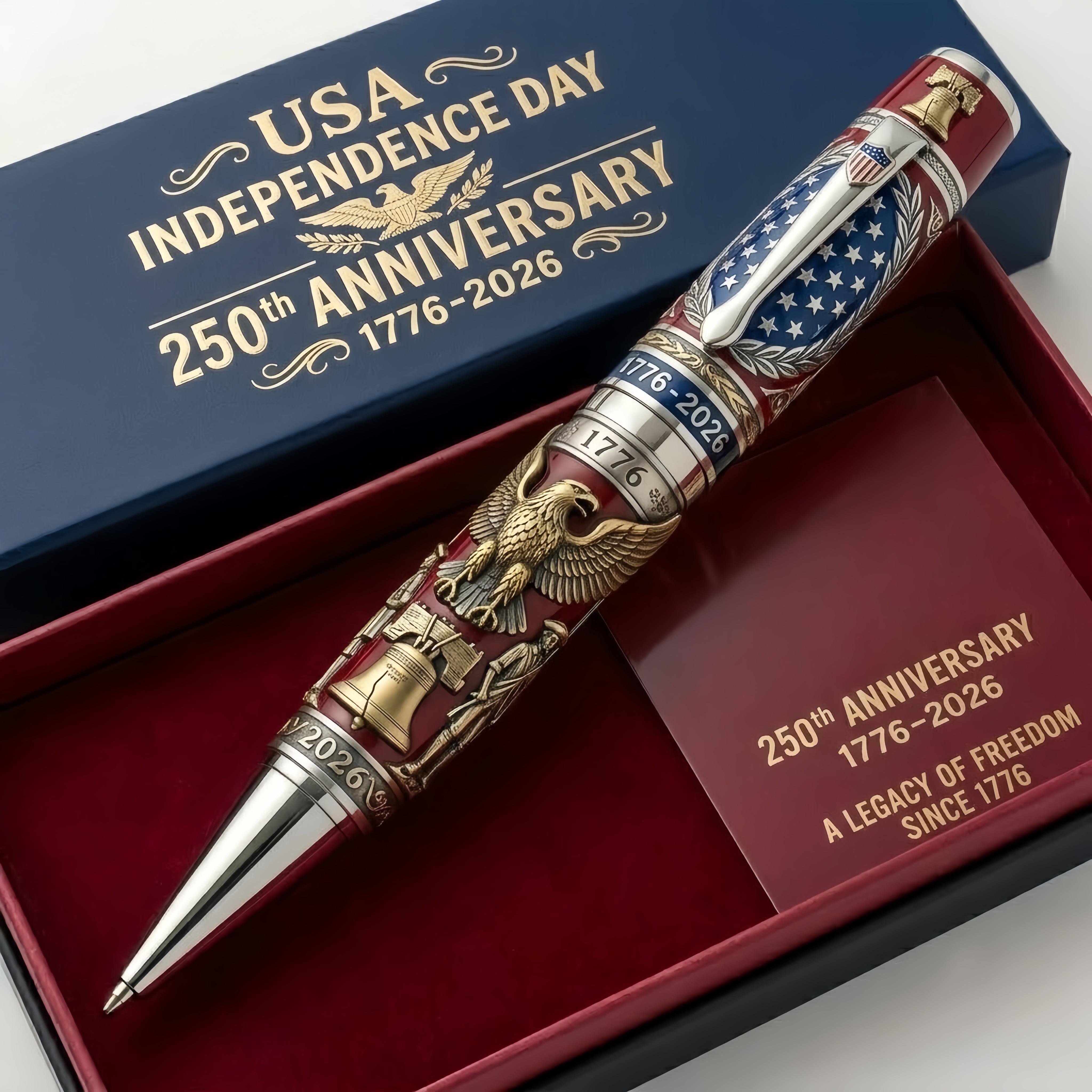 The Ultimate 1776-2026 USA Independence Day Commemorative Pen