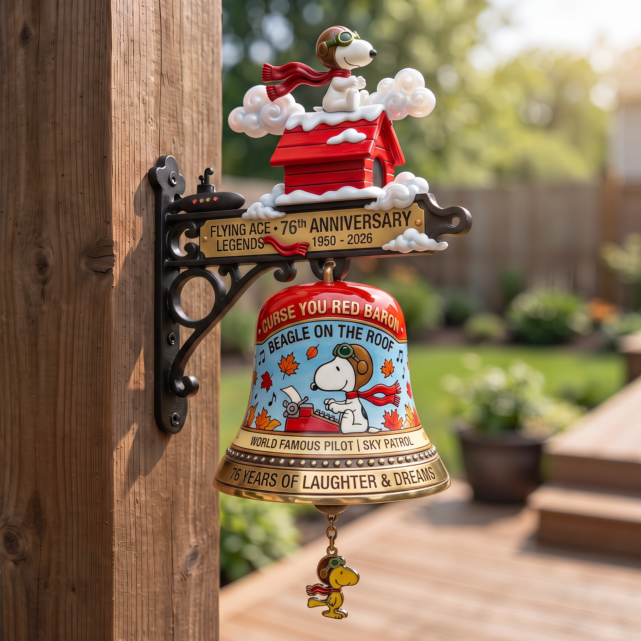 🐶 Snoopy 76th Anniversary doorbell 🔔