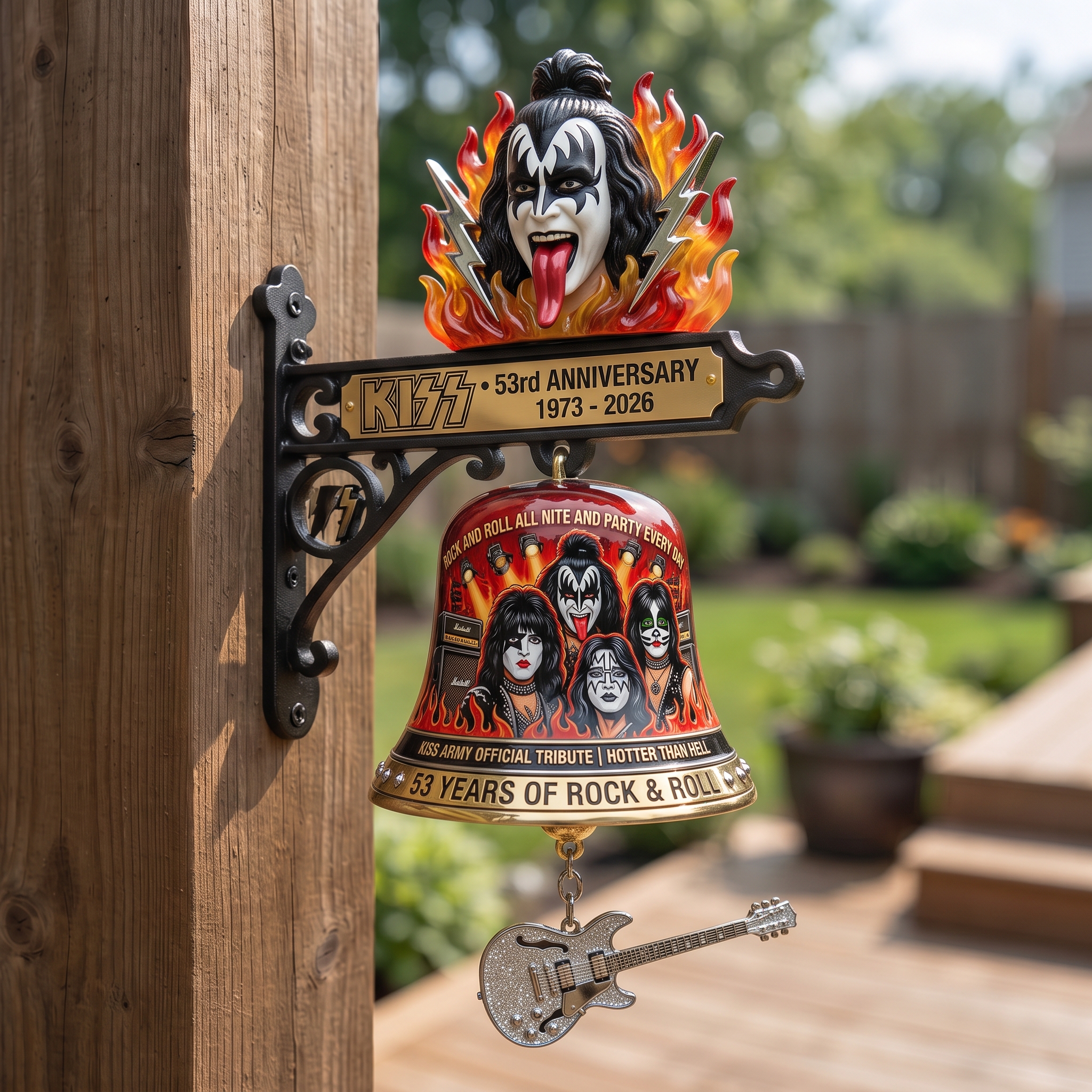 🎸 KISS Rock Legends 53th Anniversary doorbell 🔔