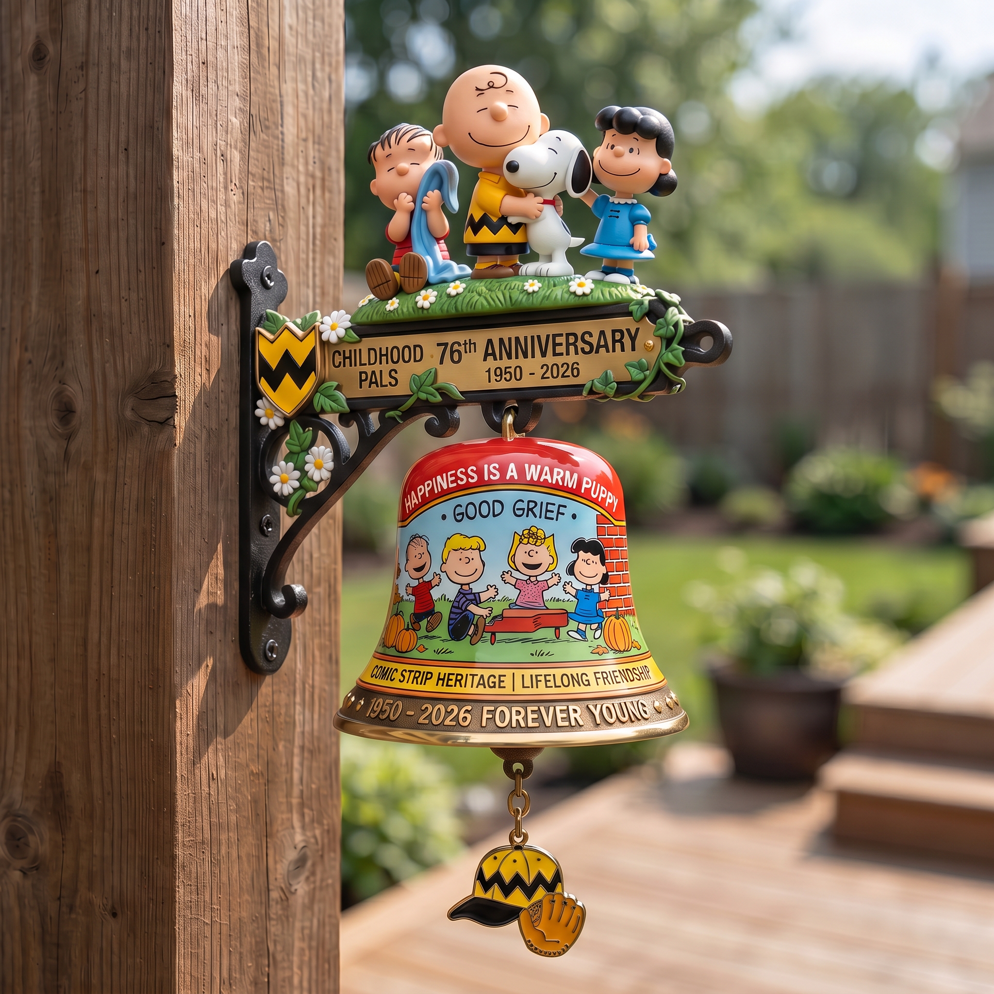 🐶 Snoopy 76th Anniversary doorbell 🔔
