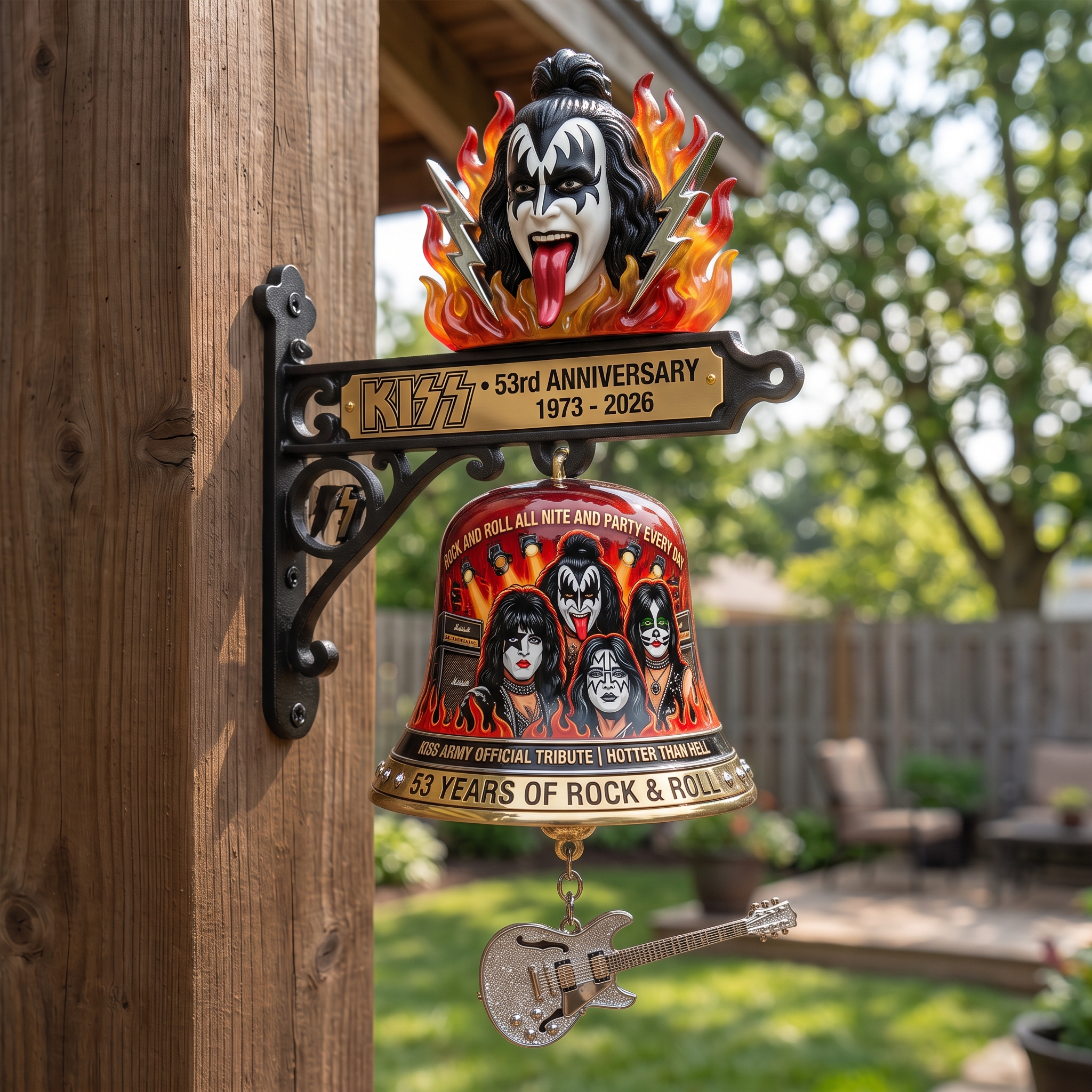 🎸 KISS Rock Legends 53th Anniversary doorbell 🔔