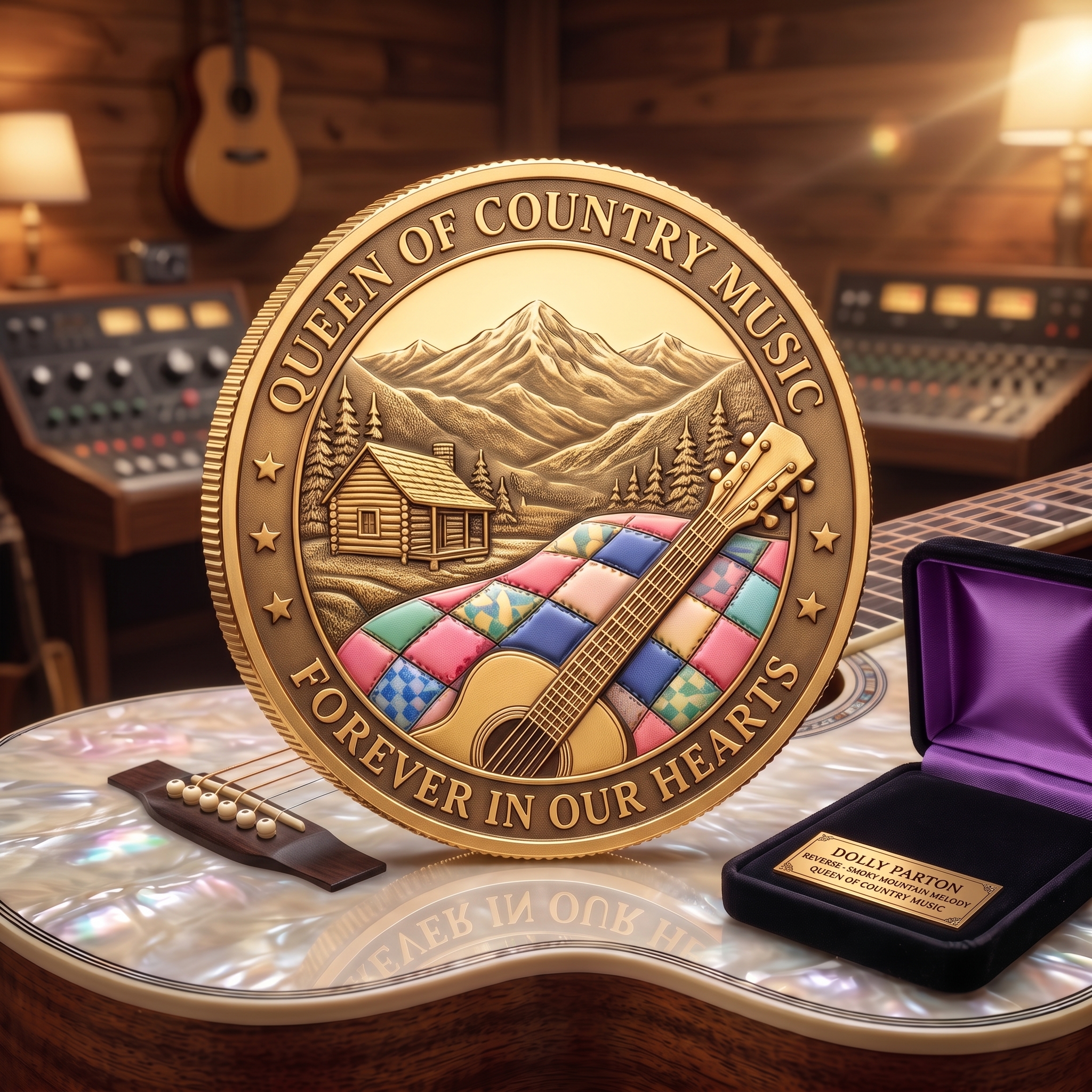 Dolly Parton "Queen of Country" Memorial Coin 🦋✨
