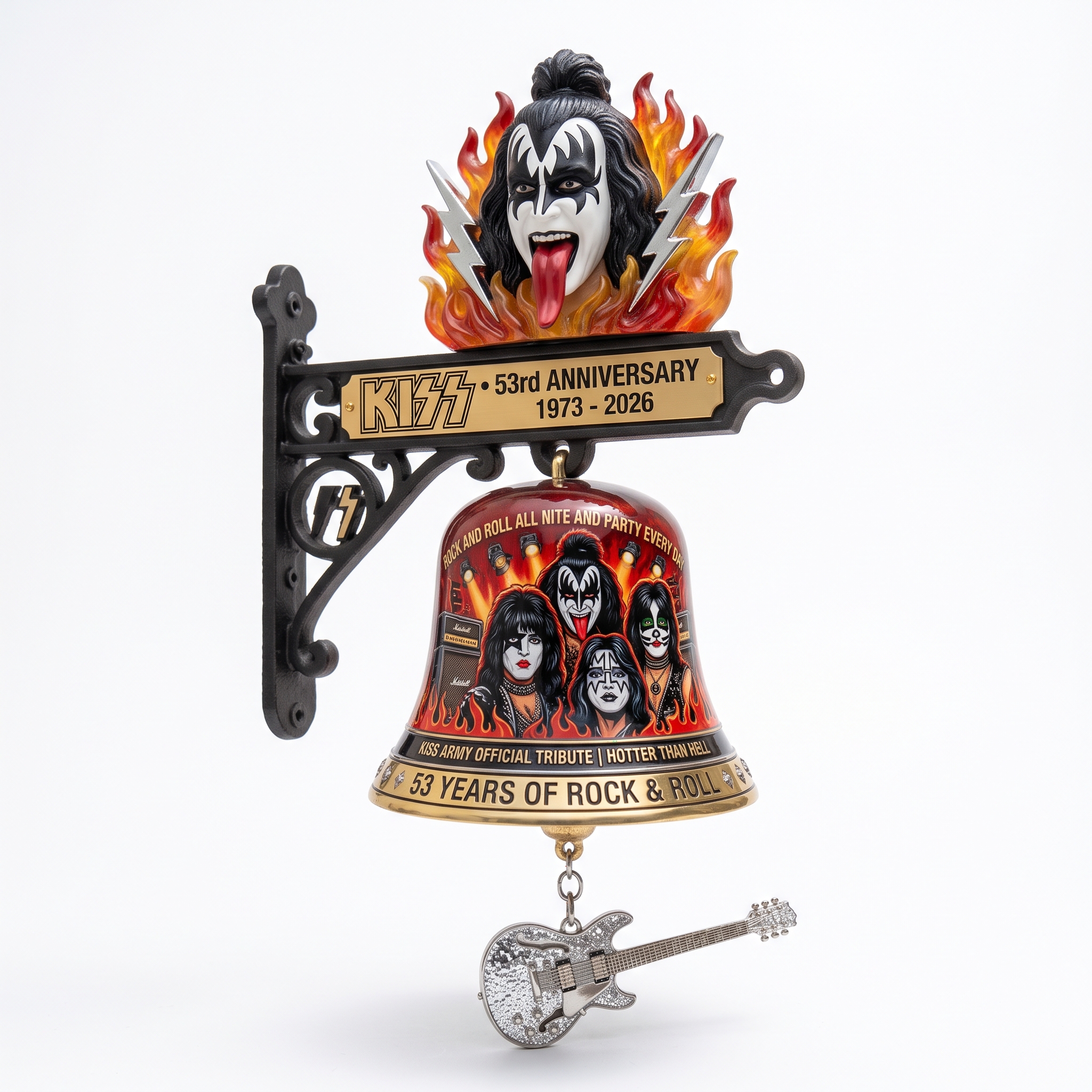 🎸 KISS Rock Legends 53th Anniversary doorbell 🔔