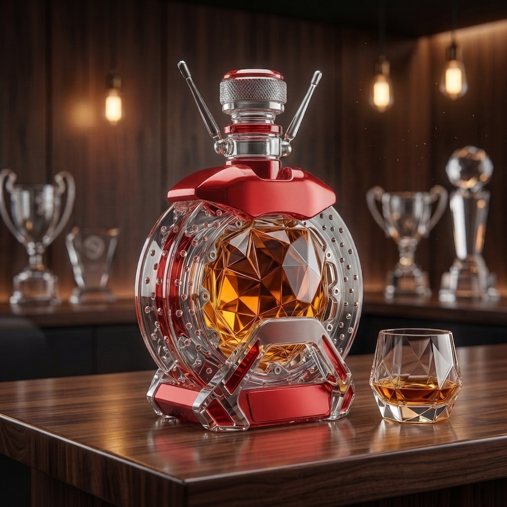Ferrari Triple-Champion Racing Caliper Whiskey Decanter 🏎️🔥