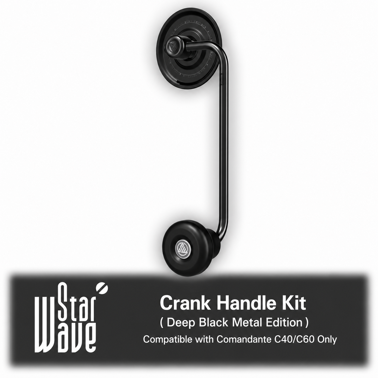 StarWave Folding Crank Handle for Comandante C40 & C60 