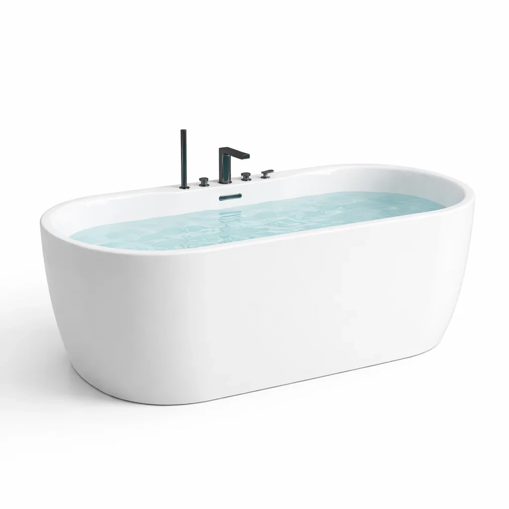Badmöbel,Freistehende Badewanne-livelaxo