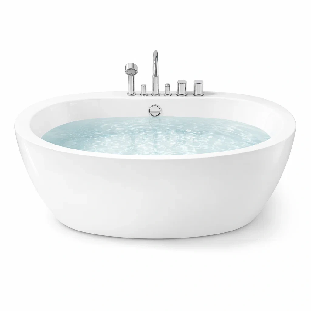 Badmöbel,Freistehende Badewanne-livelaxo