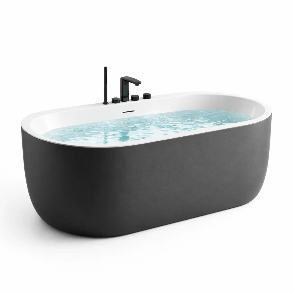 Badmöbel,Freistehende Badewanne-livelaxo