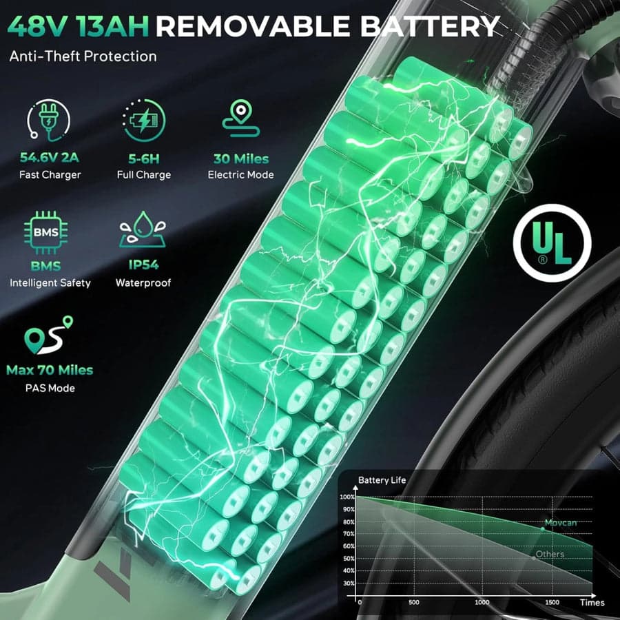 V80 eBike Battery