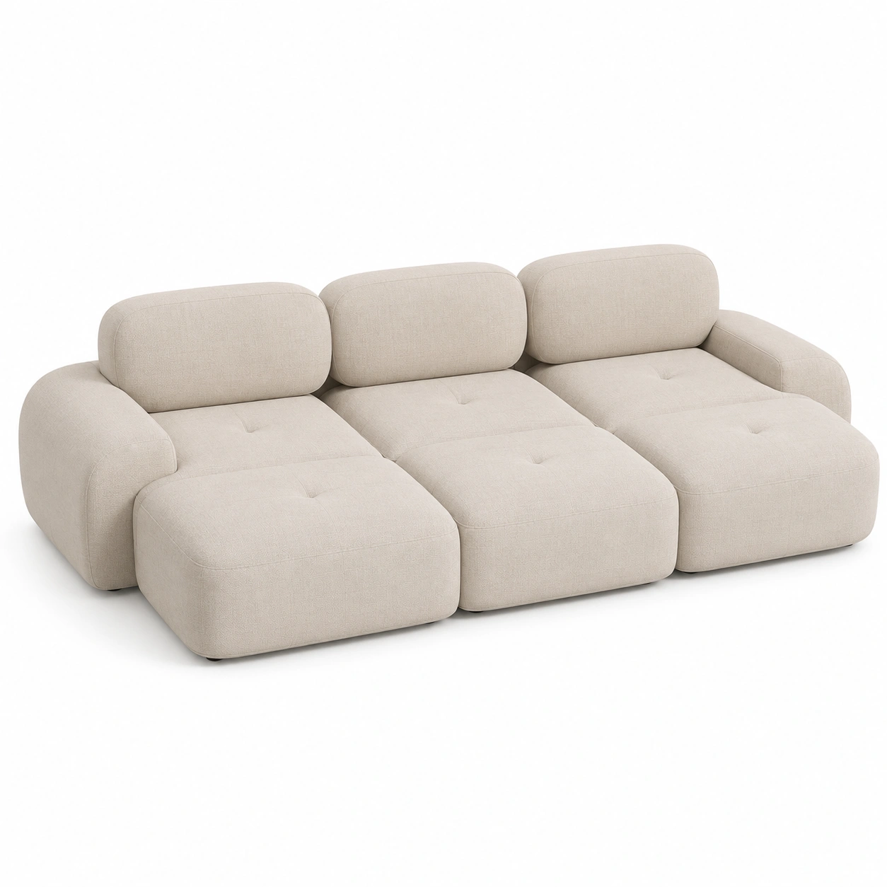 sistema de sofa modular beige
