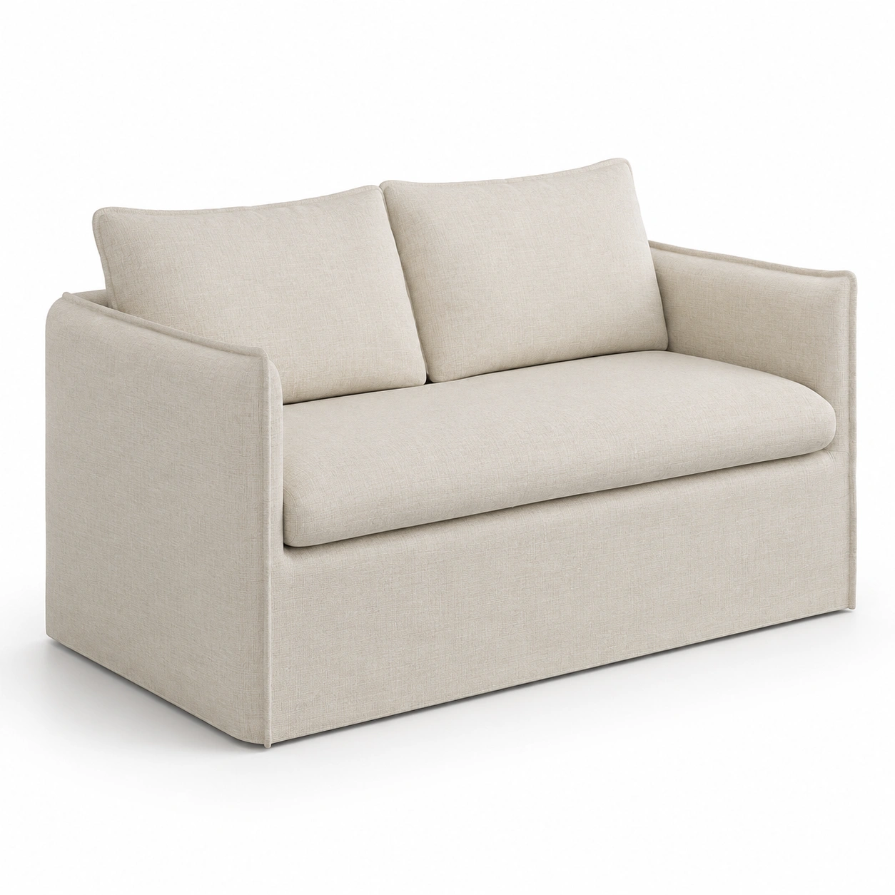 sofa biplaza beige