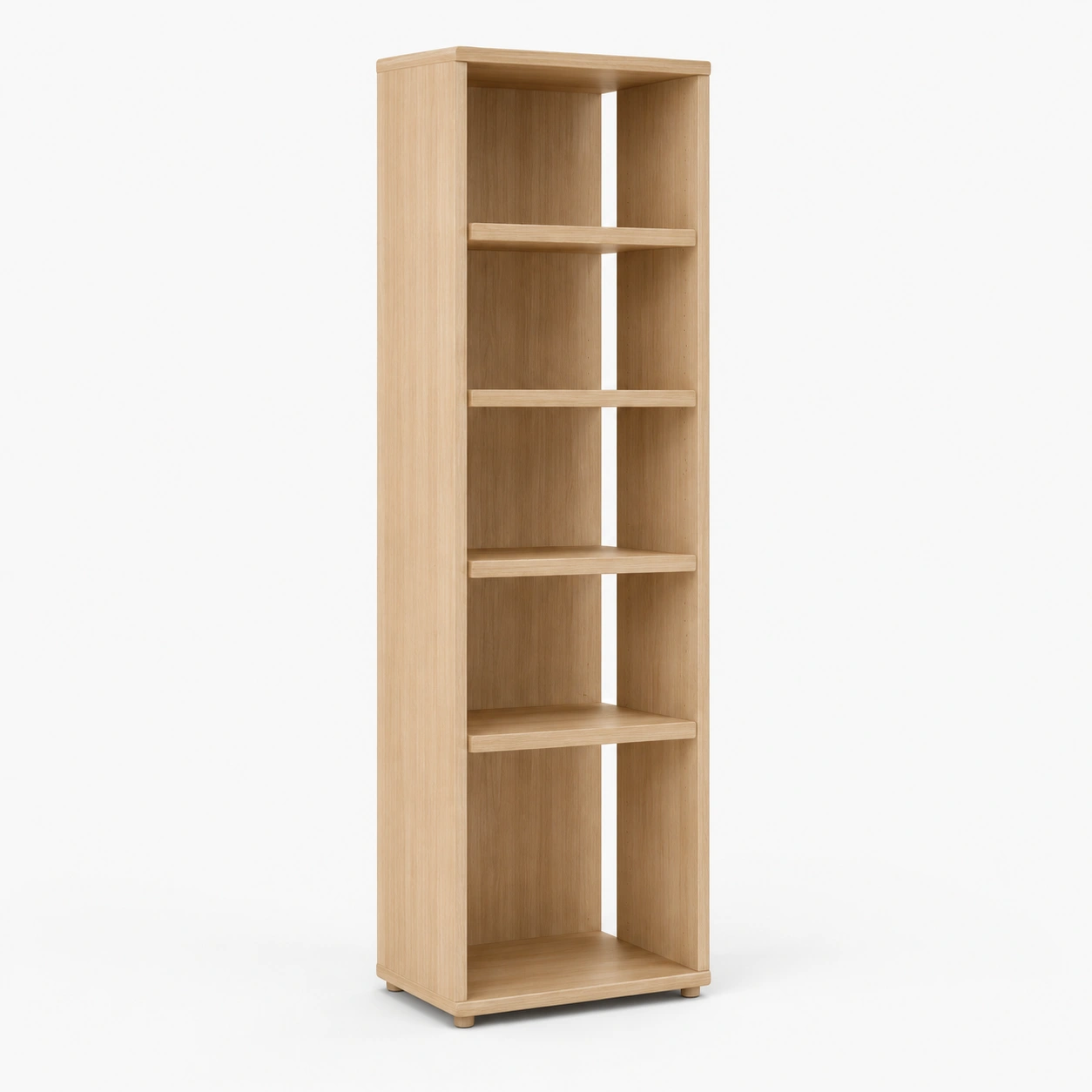 Estanteria de madera de cinco niveles