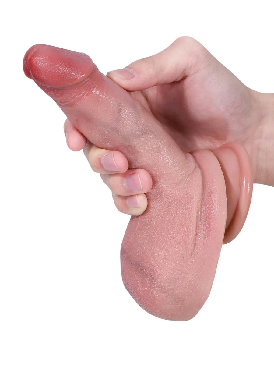 Juli 6.3 x 1.4 in - Realdick Flesh So Small Soft Thin Beginner Dildo