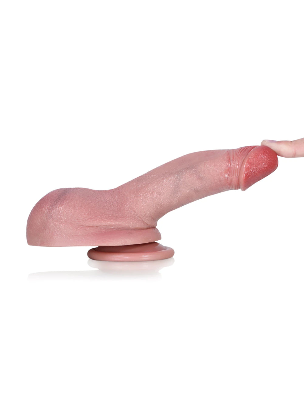Juli 6.3 x 1.4 in - Realdick Flesh So Small Soft Thin Beginner Dildo